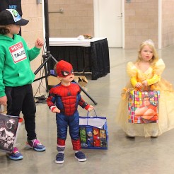 Children's winners: Talos, Spider-Man and Belle
