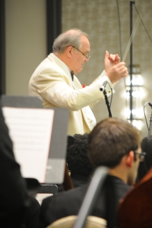 Conductor Andrzej Grabiec conducts Virtuosi of Houston with University of Houston musicians