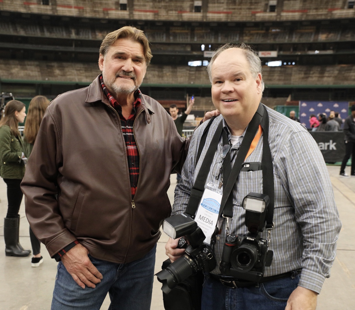 Chris with Dan Pastorini April 9, 2025
